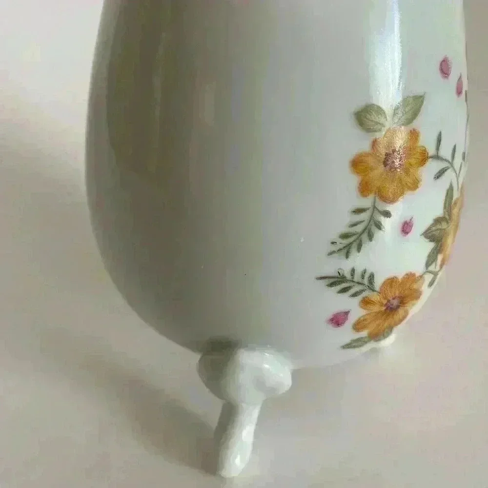 Lefton footed egg (vintage) Easter Egg - Picture 3 of 8
